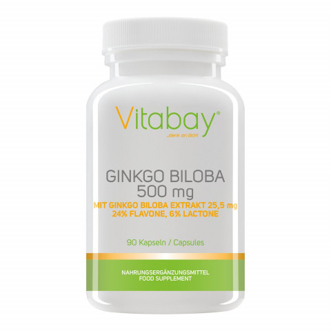Ginkgo Biloba - 6000 mg